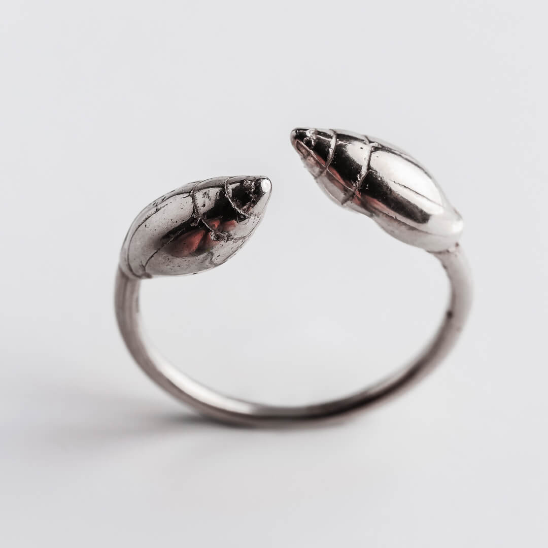 agapi-jewellery-seastories-bague-ajustable-coquillages-argent image 3