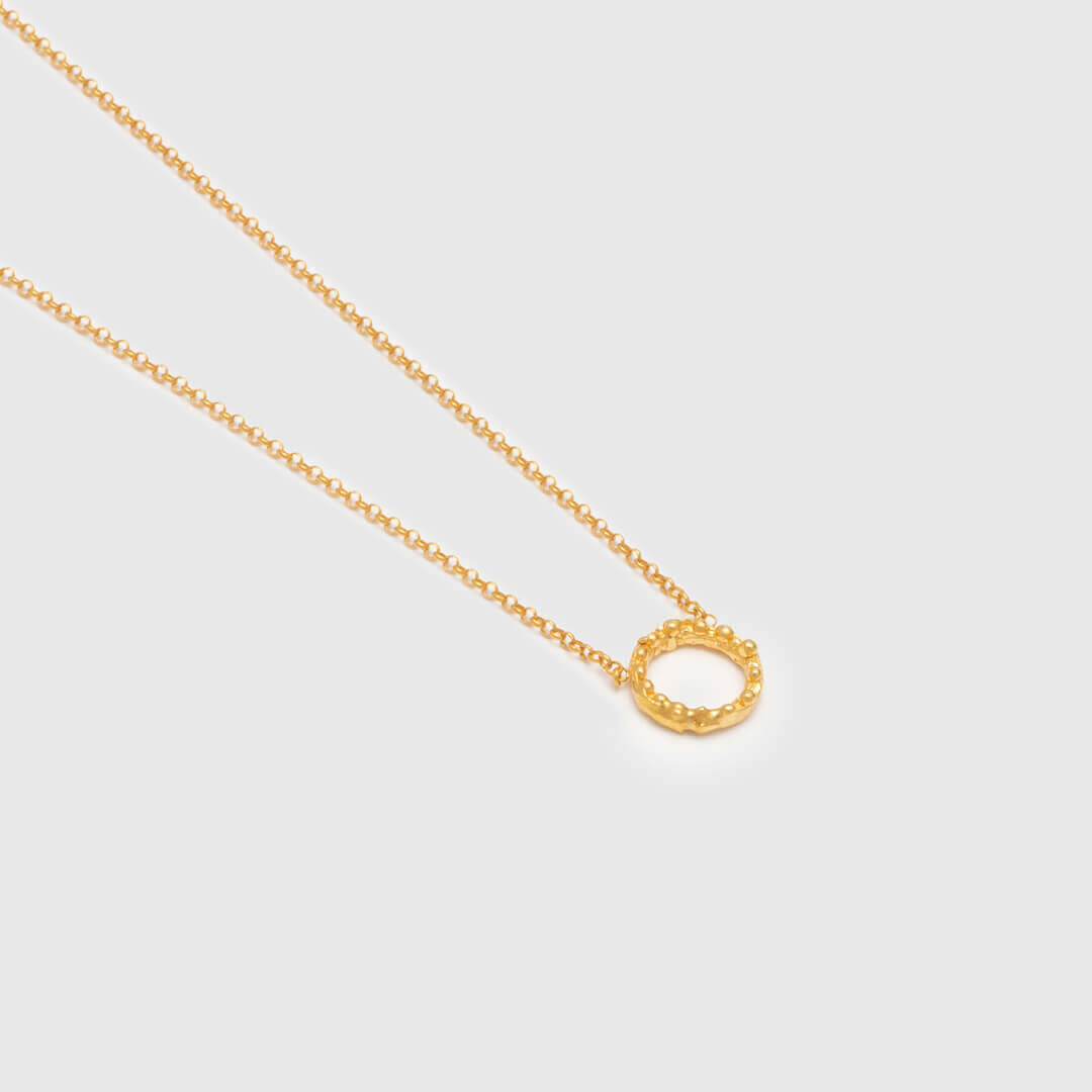 agapi-forestland-tiny-twig-collier-branche-plaqu-or image 4