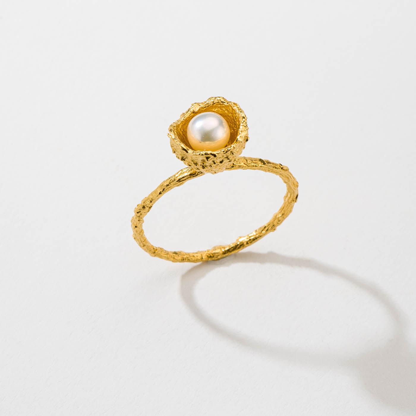 agapi-forestland-bague-gland-perle-argent-plaqu-or-dor image 1