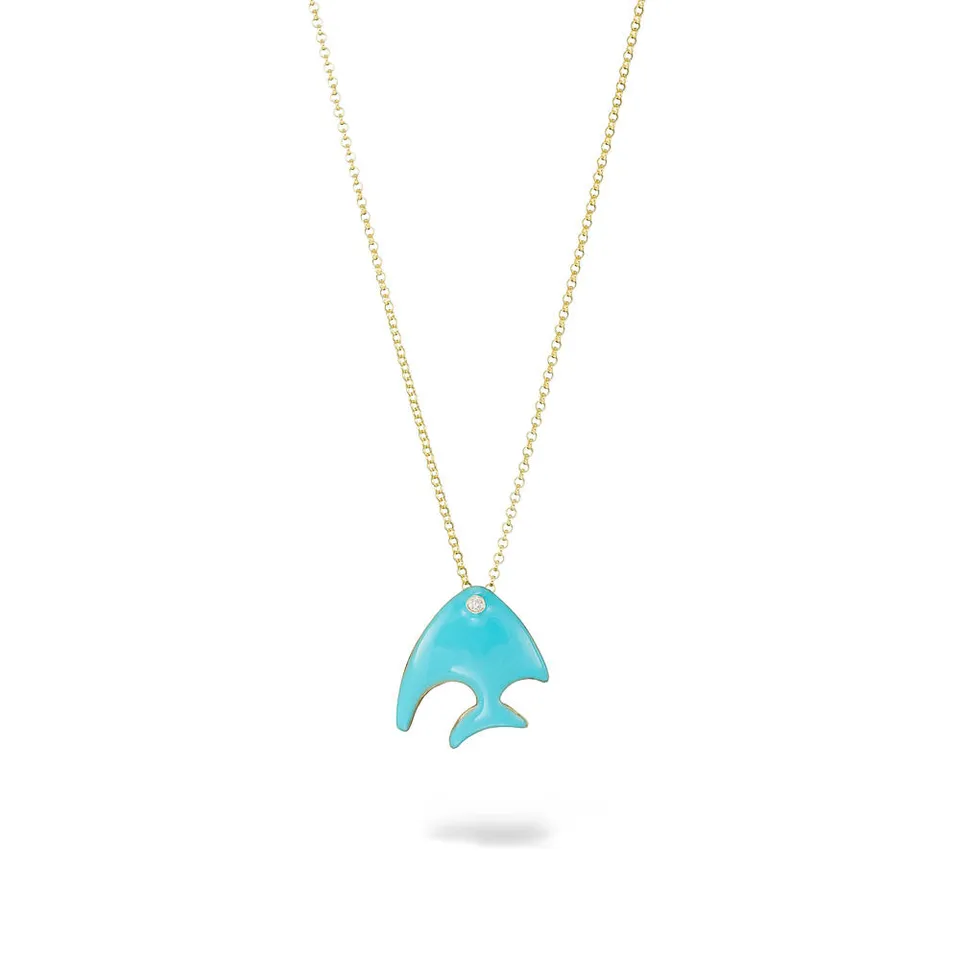agapi-the-fish-angel-fish-collier-bleu-clair-mail image 1