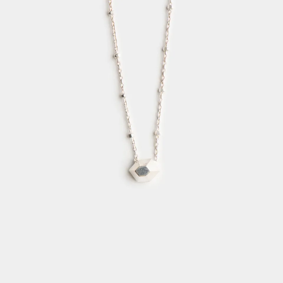 agapi-love-symbols-little-desire-collier-argent-925-diamant image 1