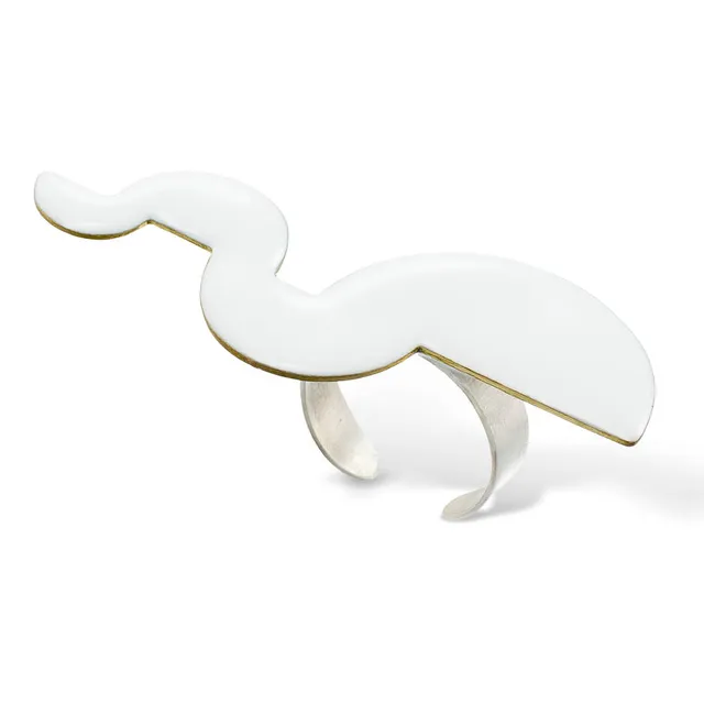 agapi-jewellery-proportion-i-bague-ajustable-mail-blanc-g-om-trique image 1