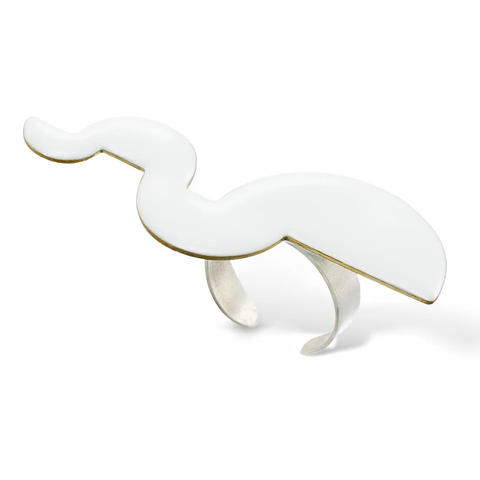 agapi-jewellery-proportion-i-bague-ajustable-mail-blanc-g-om-trique image 1