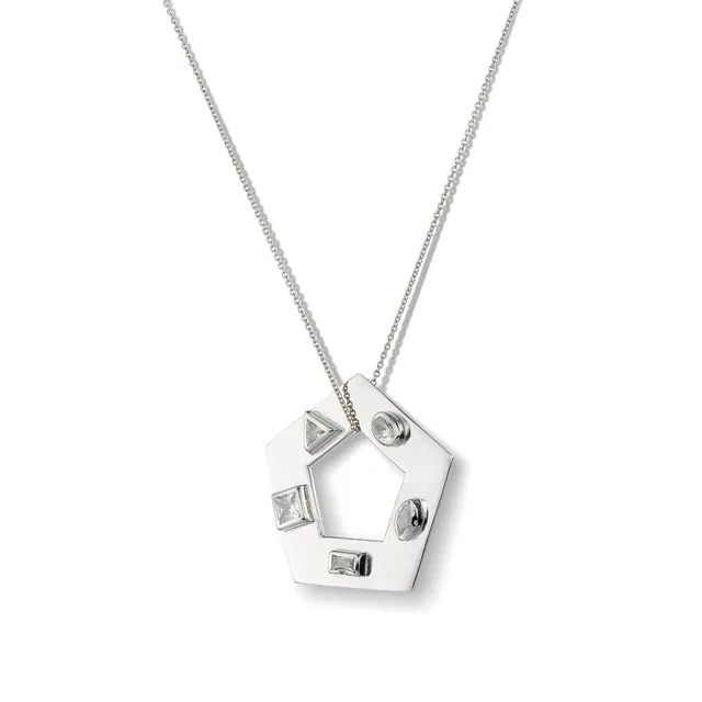 agapi-arcana-5-elements-collier-argent-925-zircon image 1