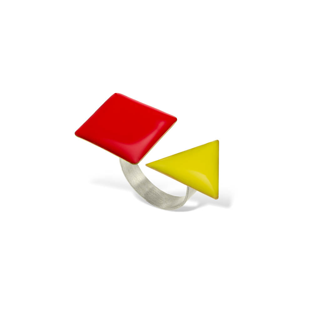 agapi-bau-jewels-square-triangle-bague-r-glable-rouge image 1