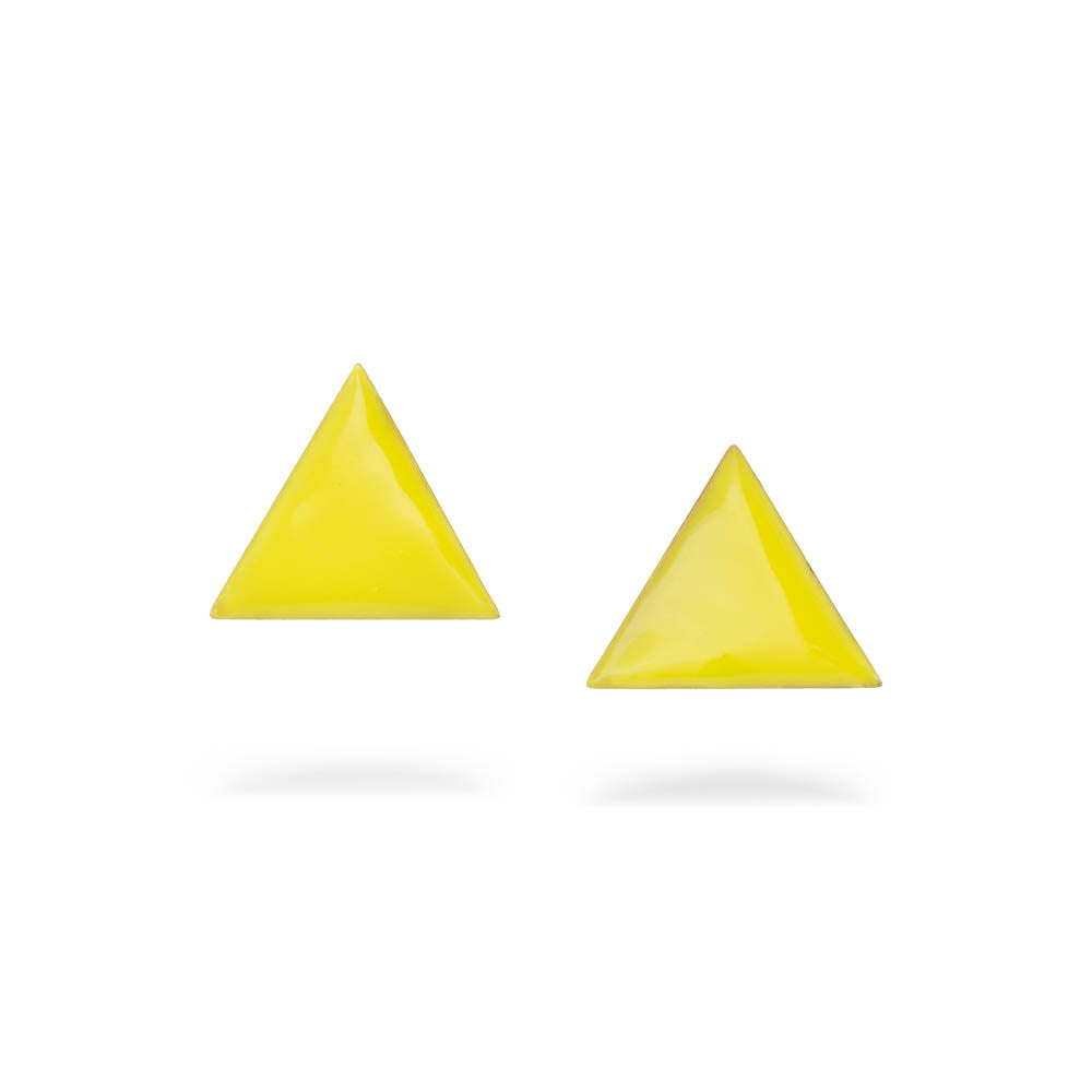 agapi-bau-triangle-clous-d-oreilles-mail-jaune image 1