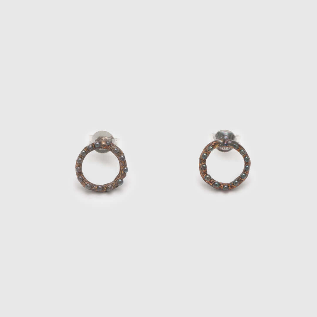 agapi-tiny-twig-cr-oles-puces-argent-patine-rainbow image 4