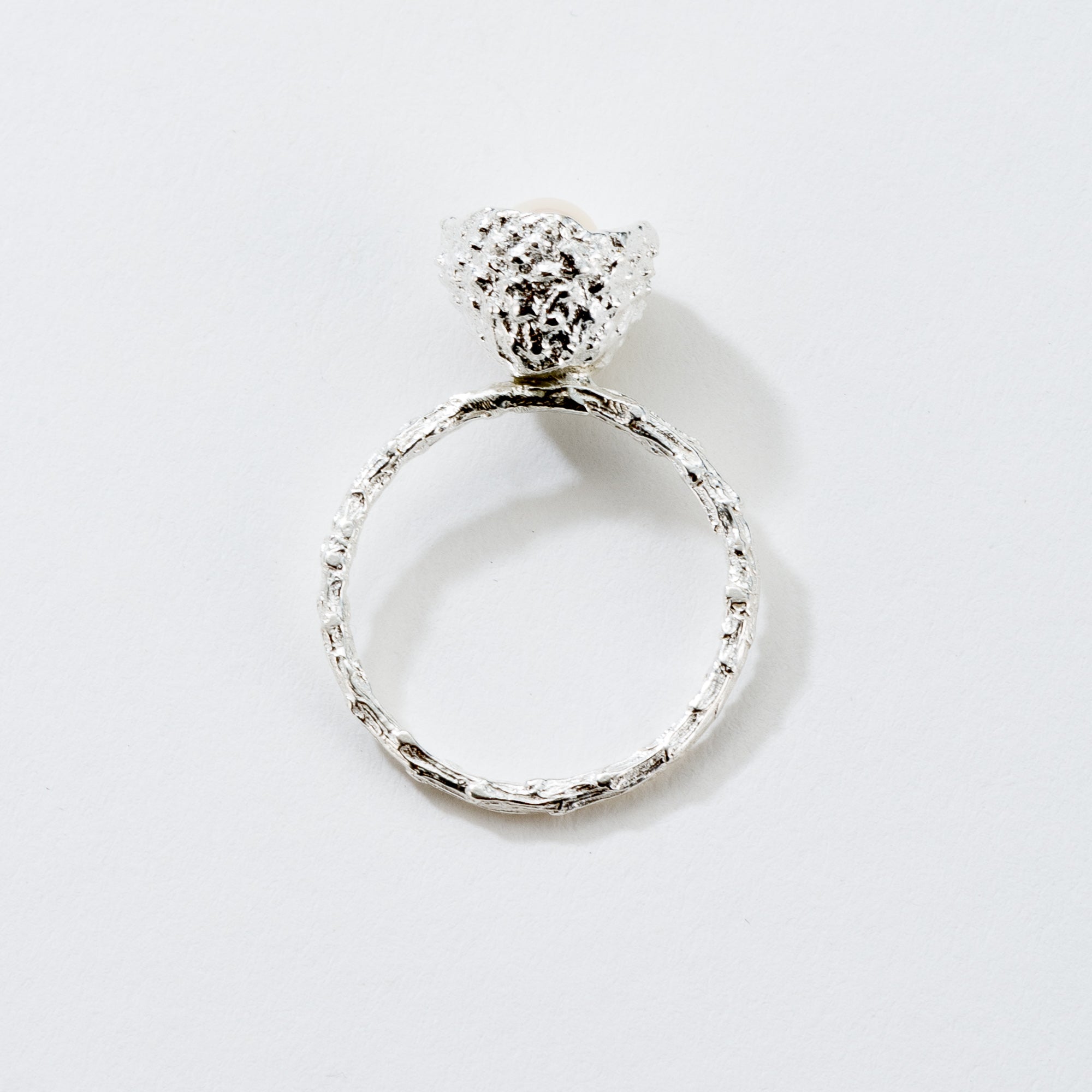 agapi-forestland-little-acorn-bague-argent-perle image 5