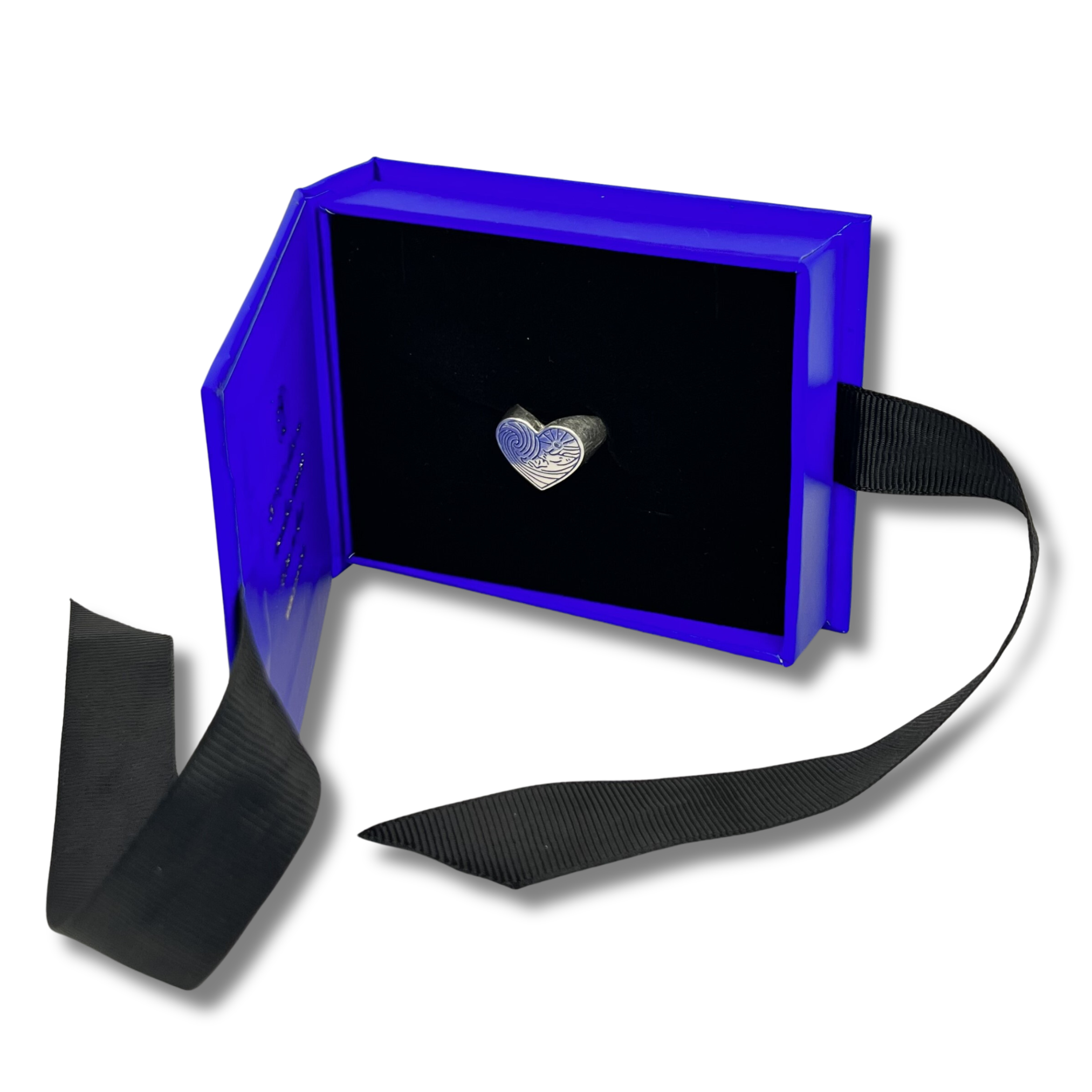 armeria-coffrets-bo-te-cadeau-bleu-roi-ruban-satin image 1