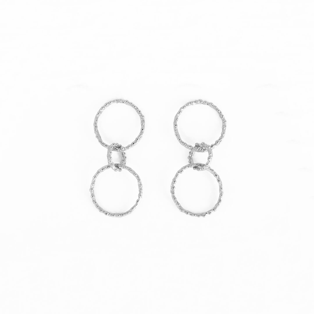 agapi-forestland-branch-boucles-longues-argent-925 image 4