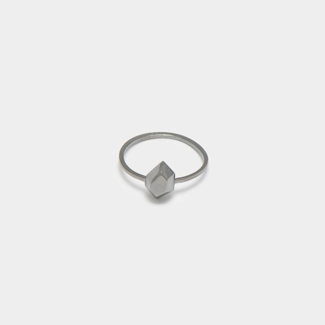 agapi-love-symbols-the-desire-bague-argent-925-rhodium-noir image 4