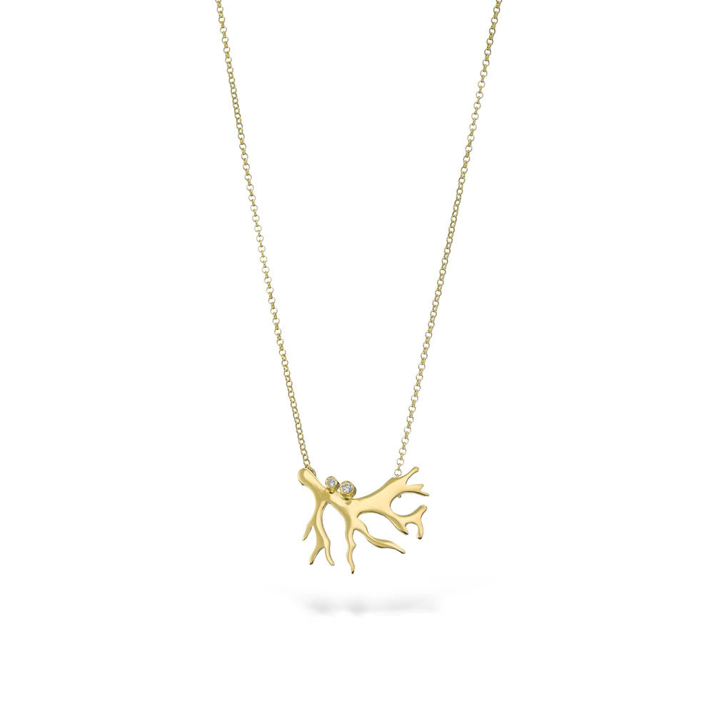 agapi-seastories-collier-coral-breeze-poisson-dor-40-cm image 1