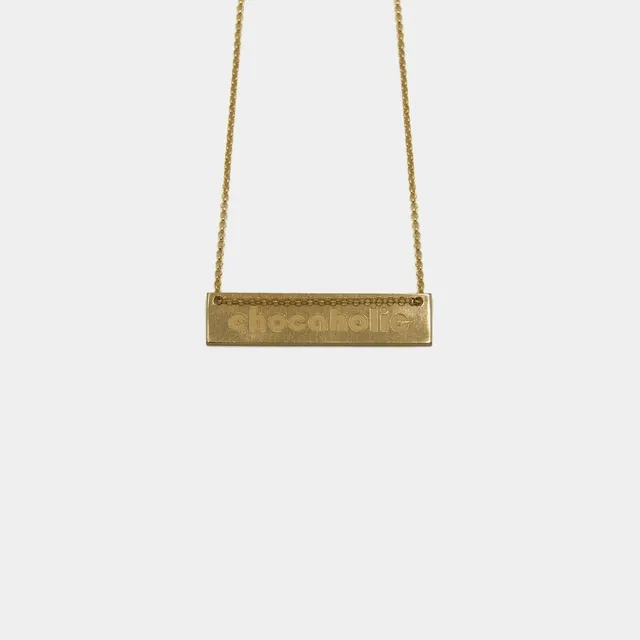 agapi-ids-collection-chocaholic-collier-dor-plaqu-or image 1