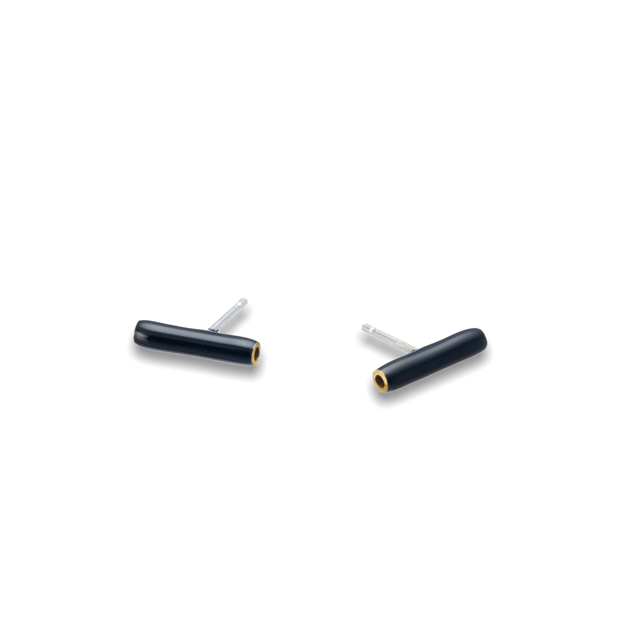agapi-bau-lines-puces-oreilles-noir-mail-1-3-cm image 1