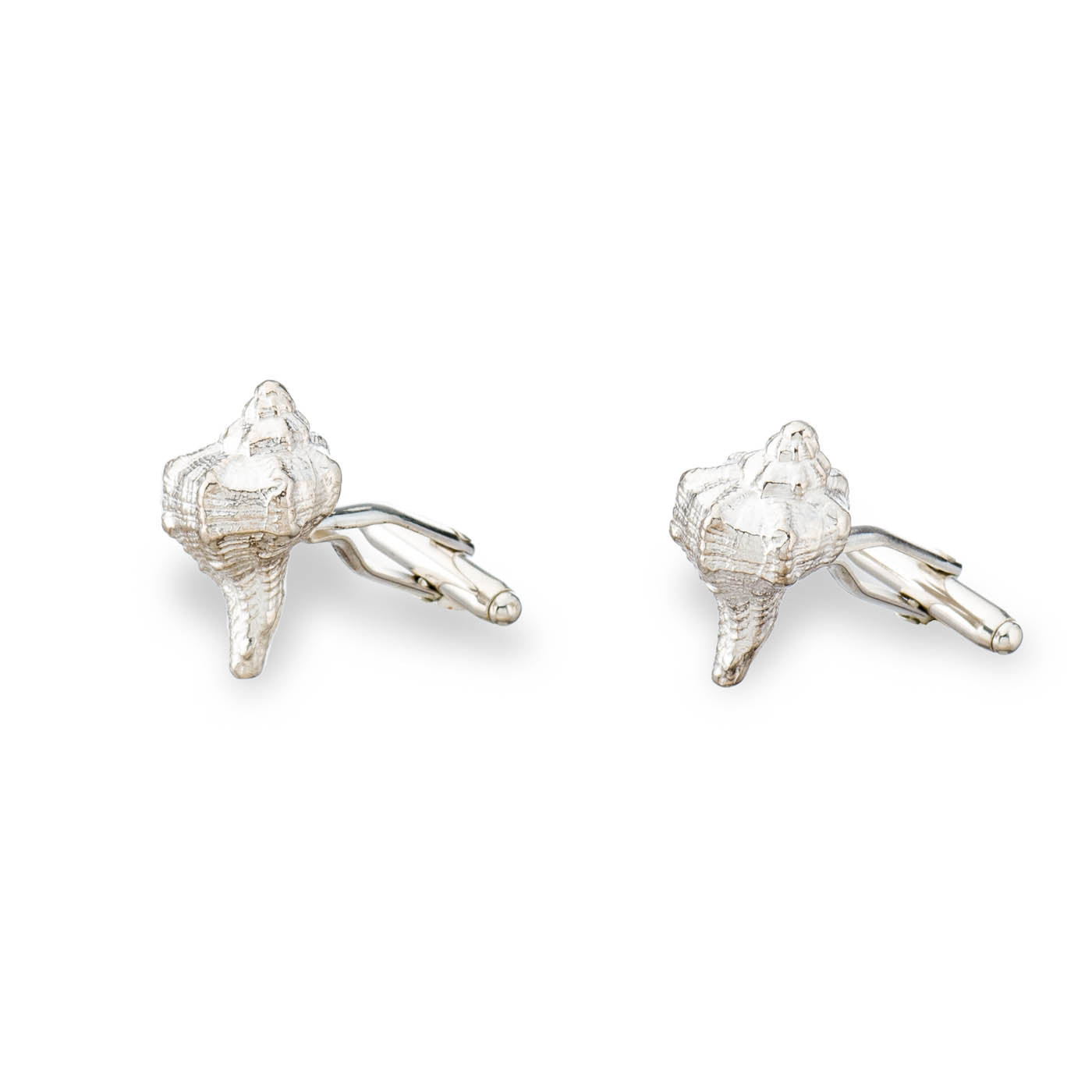 agapi-men-extravaganza-seashell-boutons-manchette-argent image 3