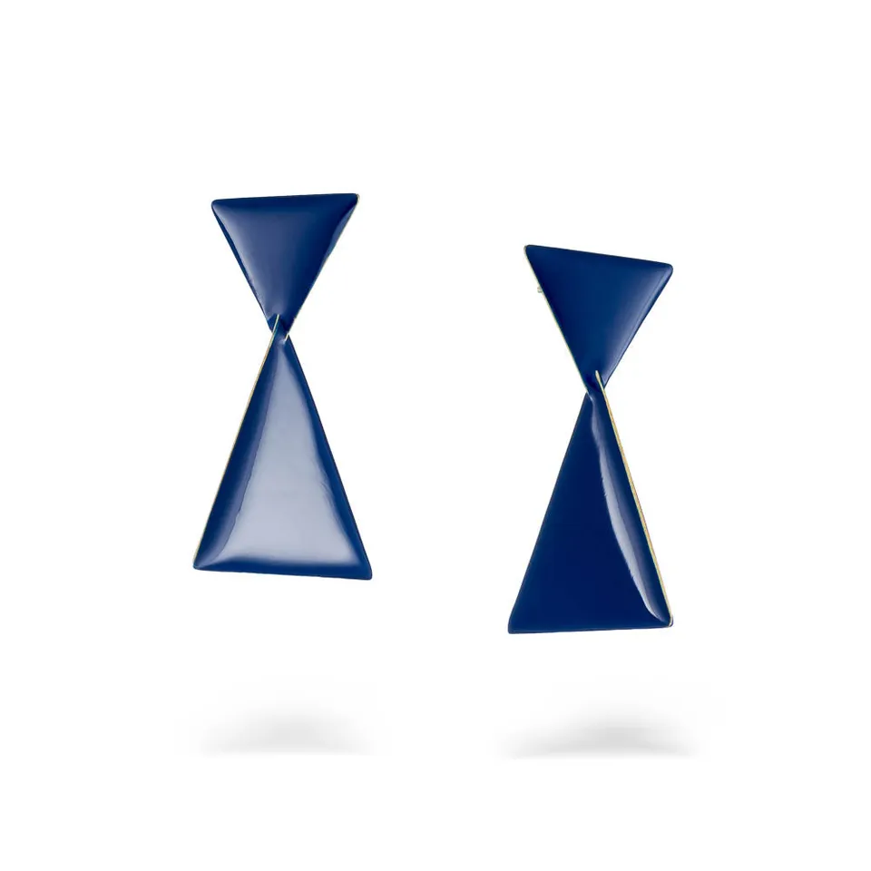 agapi-bau-jewels-semitriangle-boucles-d-oreilles-bleu-mail image 1