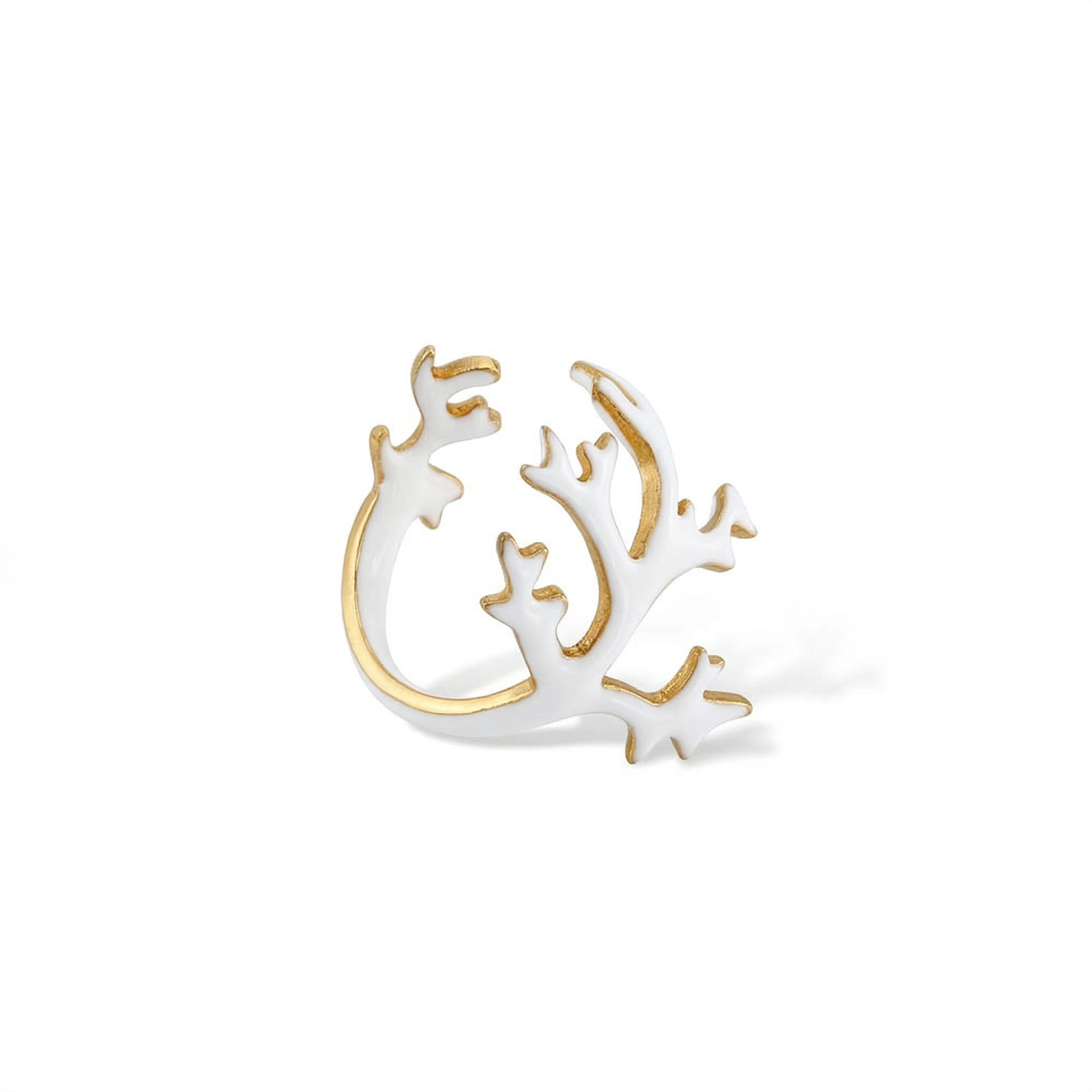 agapi-seastories-coral-bague-blanche-r-glable-mail image 3