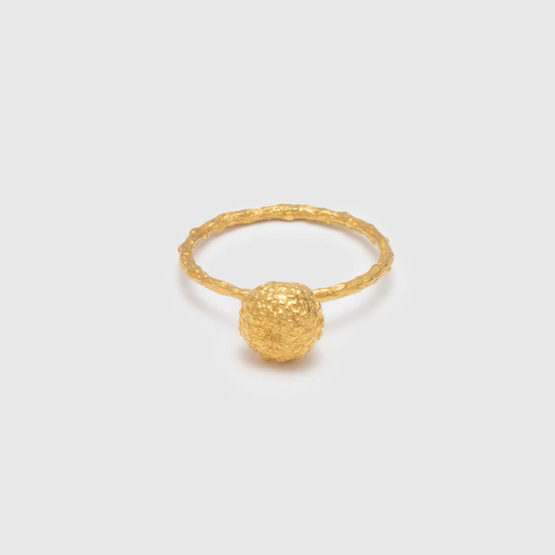 agapi-forestland-graine-bague-argent-dor-taille-52 image 3