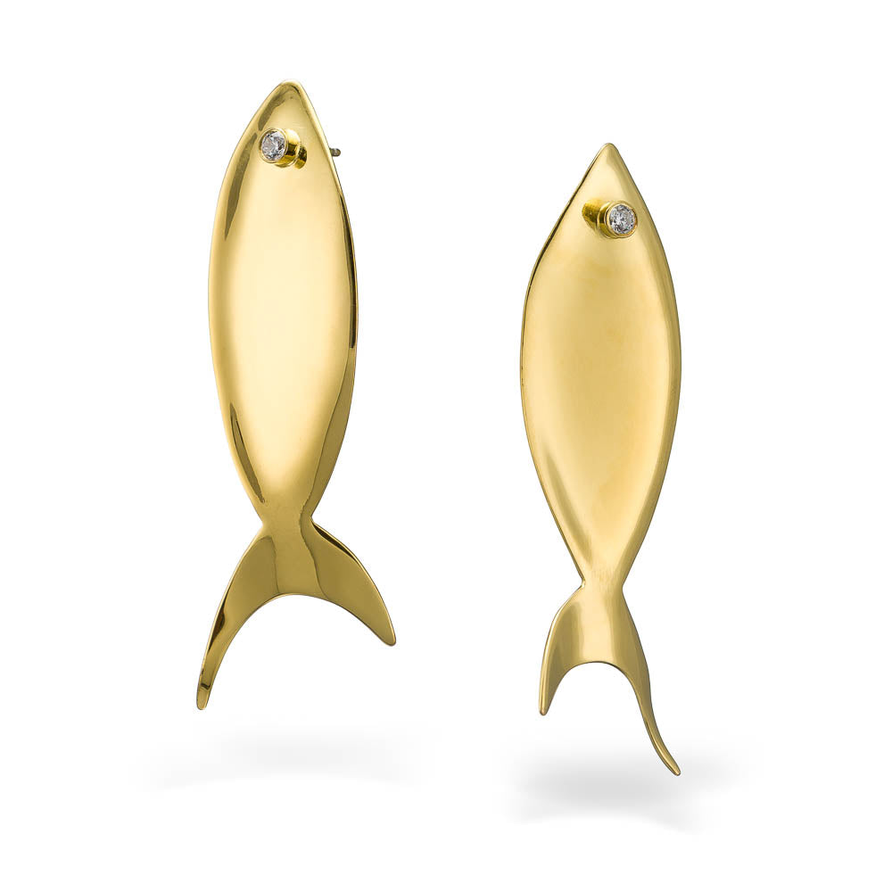 agapi-the-fish-boucles-oreilles-poisson-dor-6-cm image 1