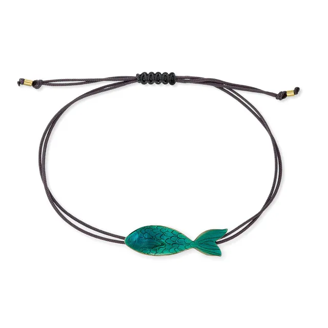 agapi-the-fish-mullet-bracelet-macram-turquoise-mail image 1