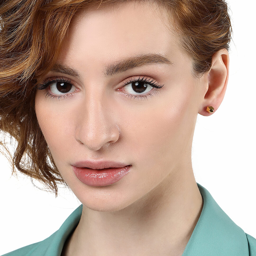 agapi-little-desire-clous-d-oreilles-losange-dor-s image 2