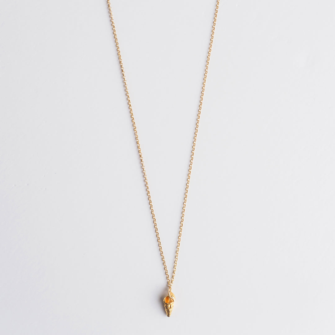 agapi-seastories-romantic-seashell-collier-coquillage-or-40-cm image 3