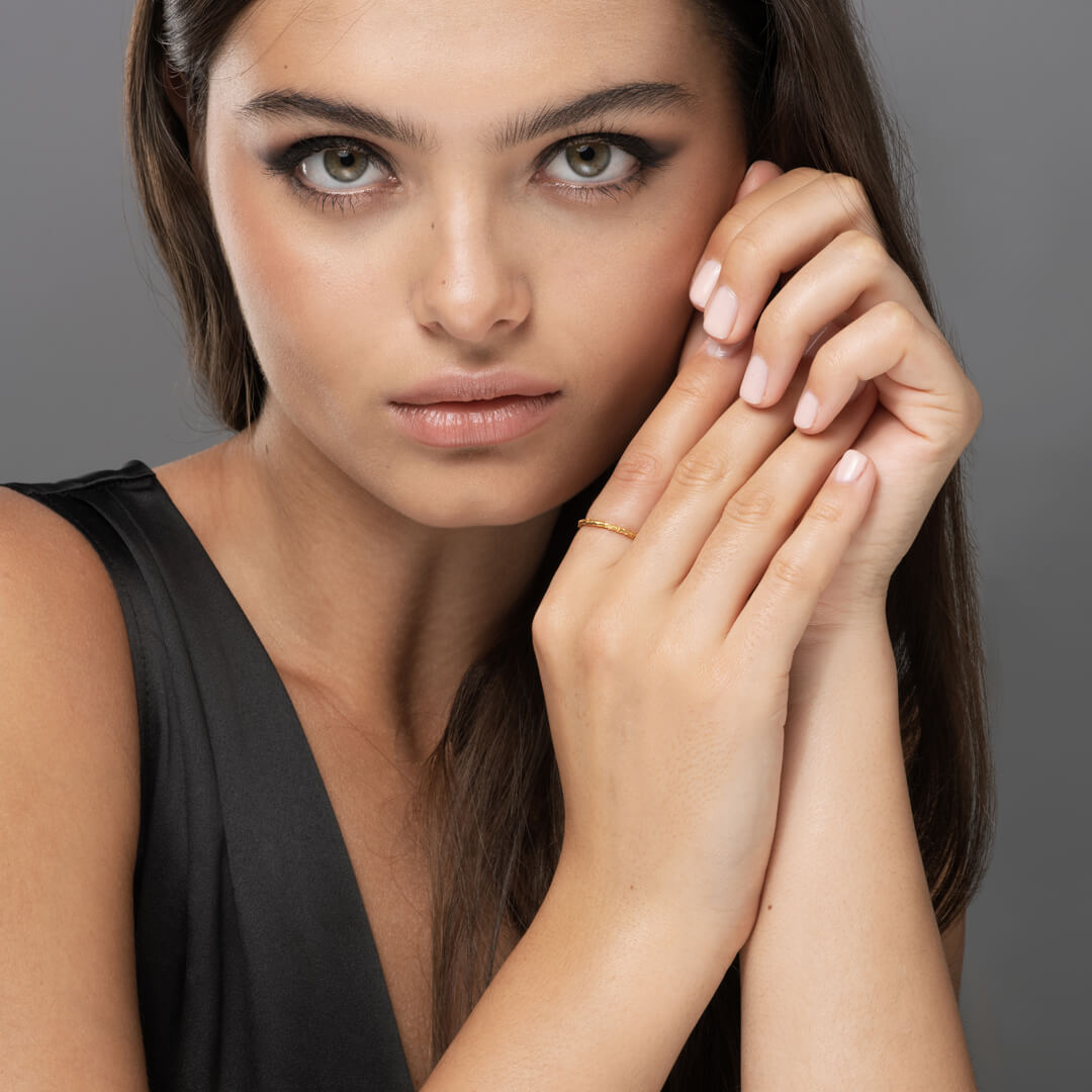 agapi-forestland-twig-bague-branche-dor-taille-52 image 2
