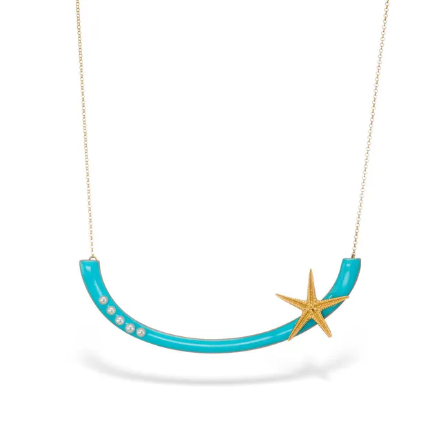 agapi-summer-breeze-collier-toile-mer-mail-bleu-perle image 1