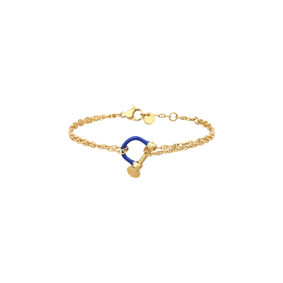 armeria-manilles-bracelet-cha-ne-marine-manille-bleue image 1