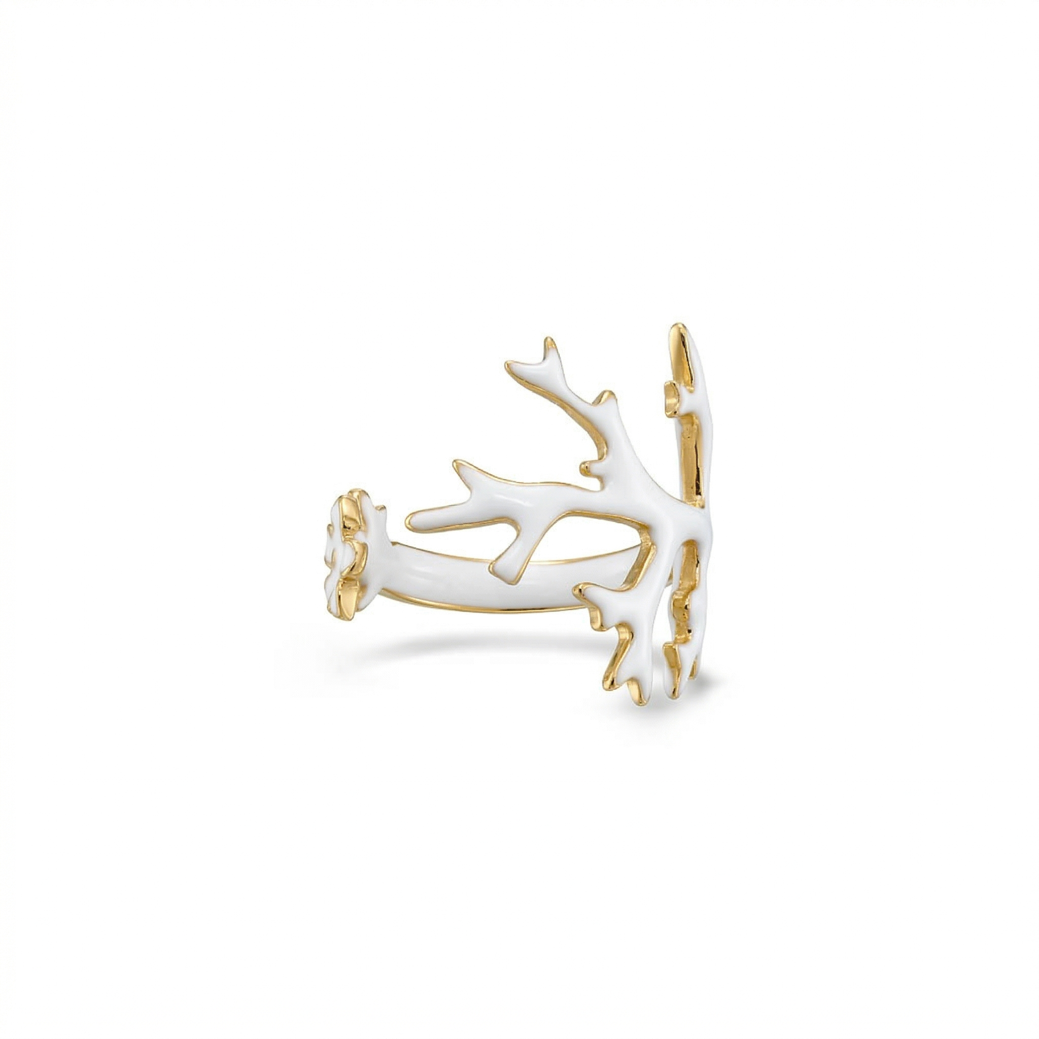 agapi-seastories-coral-bague-blanche-r-glable-mail image 1