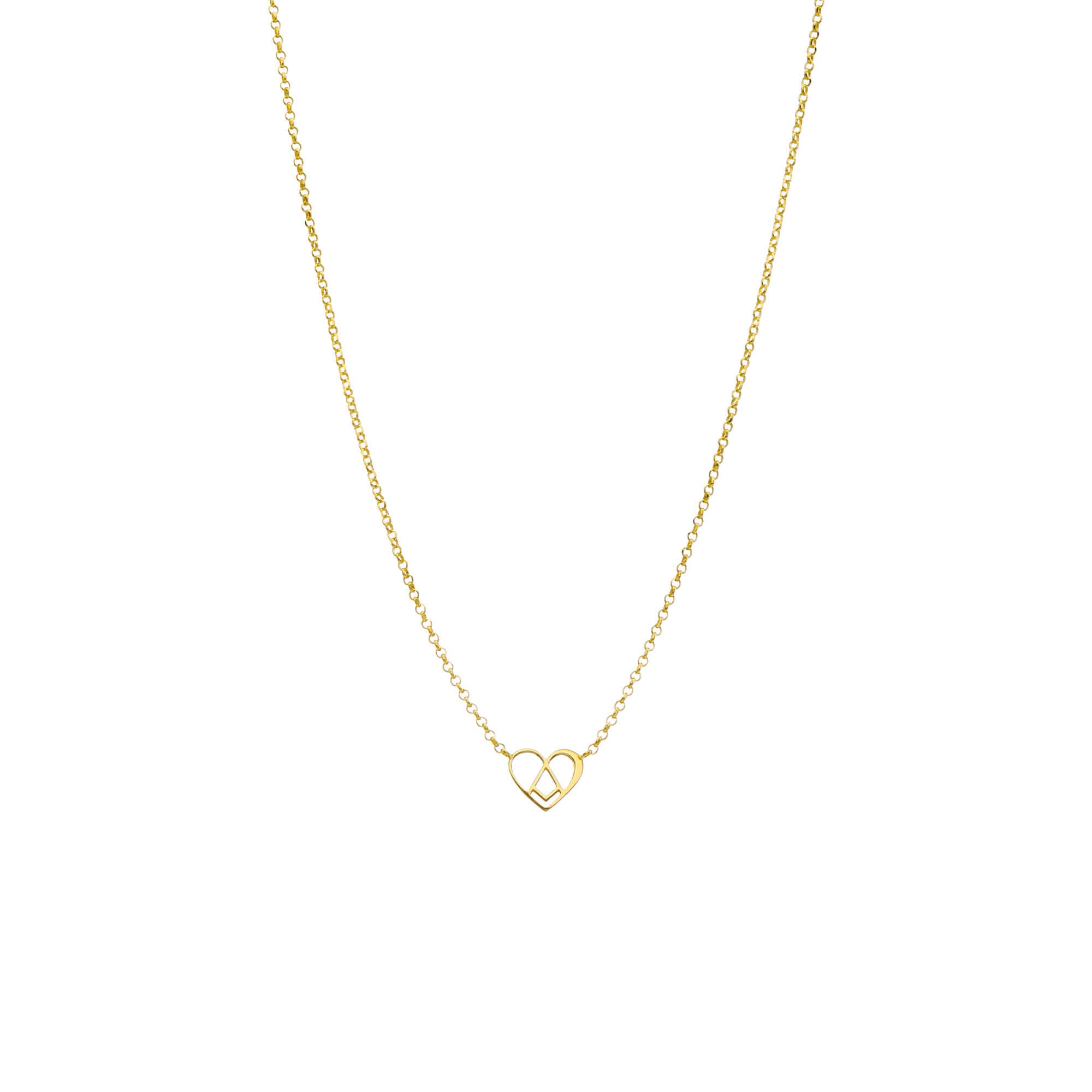agapi-love-symbols-sweet-love-collier-c-ur-dor image 1