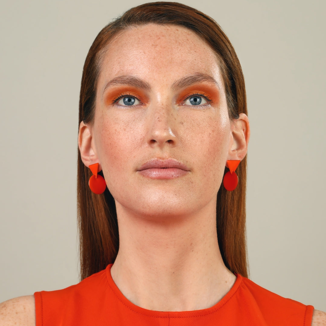 agapi-bau-jewels-dual-form-boucles-d-oreilles-mail-orange image 2