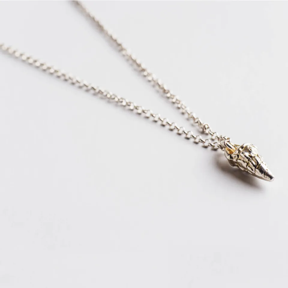 agapi-seastories-romantic-seashell-collier-argent-925 image 1