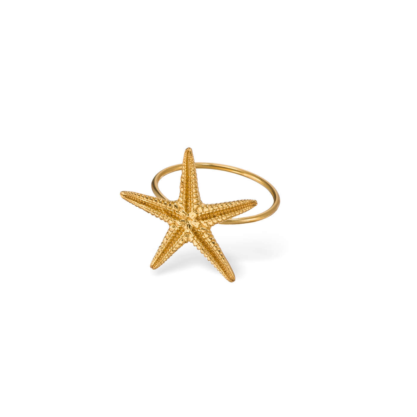 agapi-seastories-starfish-bague-argent-925-dor-taille-52 image 1