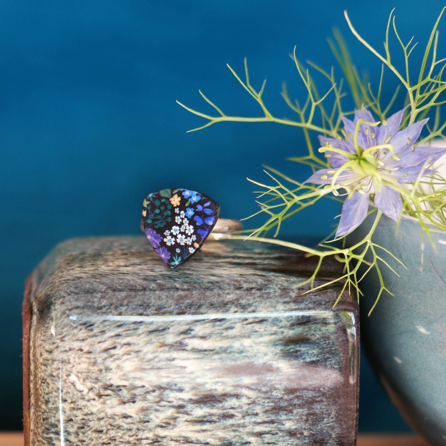 11prunes-asperule-bague-argent-925-cusson-floral-violet image 4