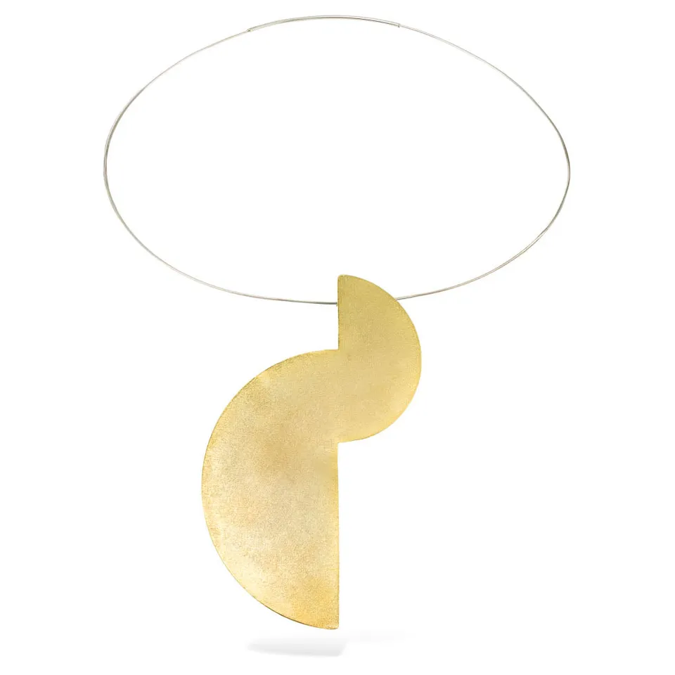 agapi-balanced-i-collier-ras-de-cou-dor-pendentif-cercle image 1