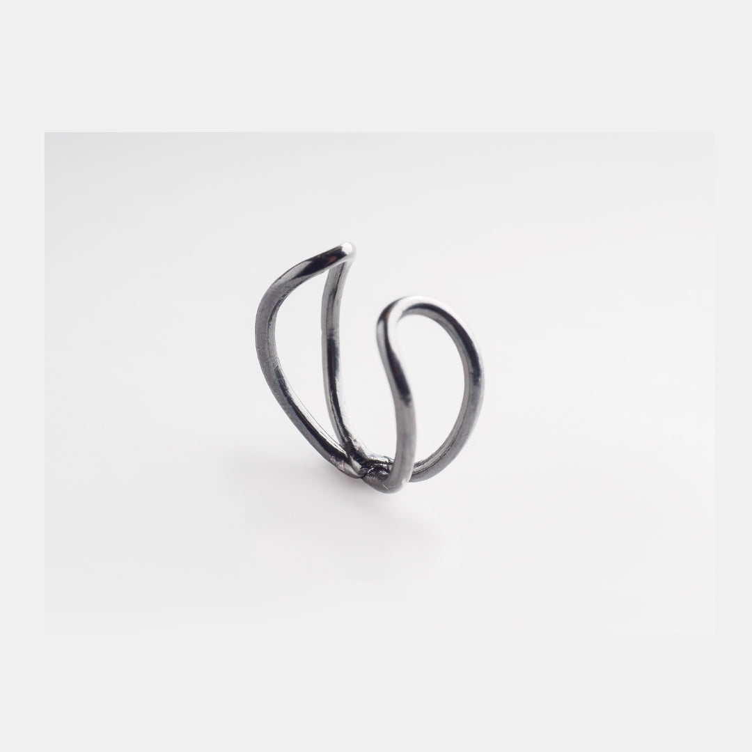 agapi-love-journey-bague-ajustable-argent-925-rhodium image 2