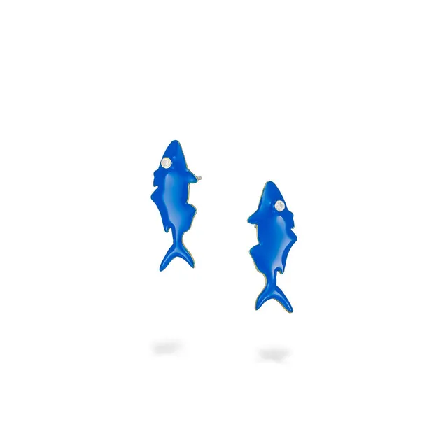 agapi-the-fish-blue-tuna-boucles-poisson-bleu-mail-zircon image 1