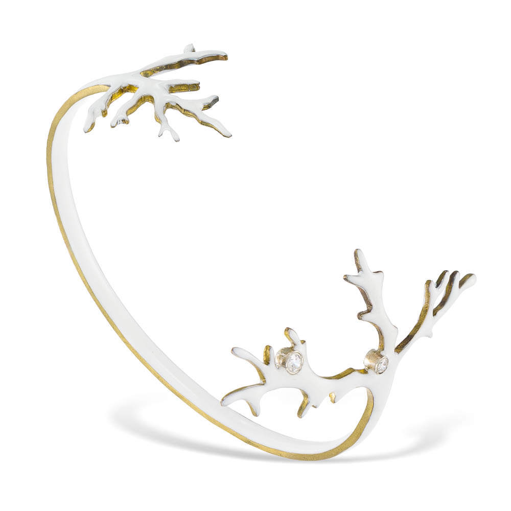 agapi-seastories-coral-dream-bracelet-jonc-blanc-mail image 1