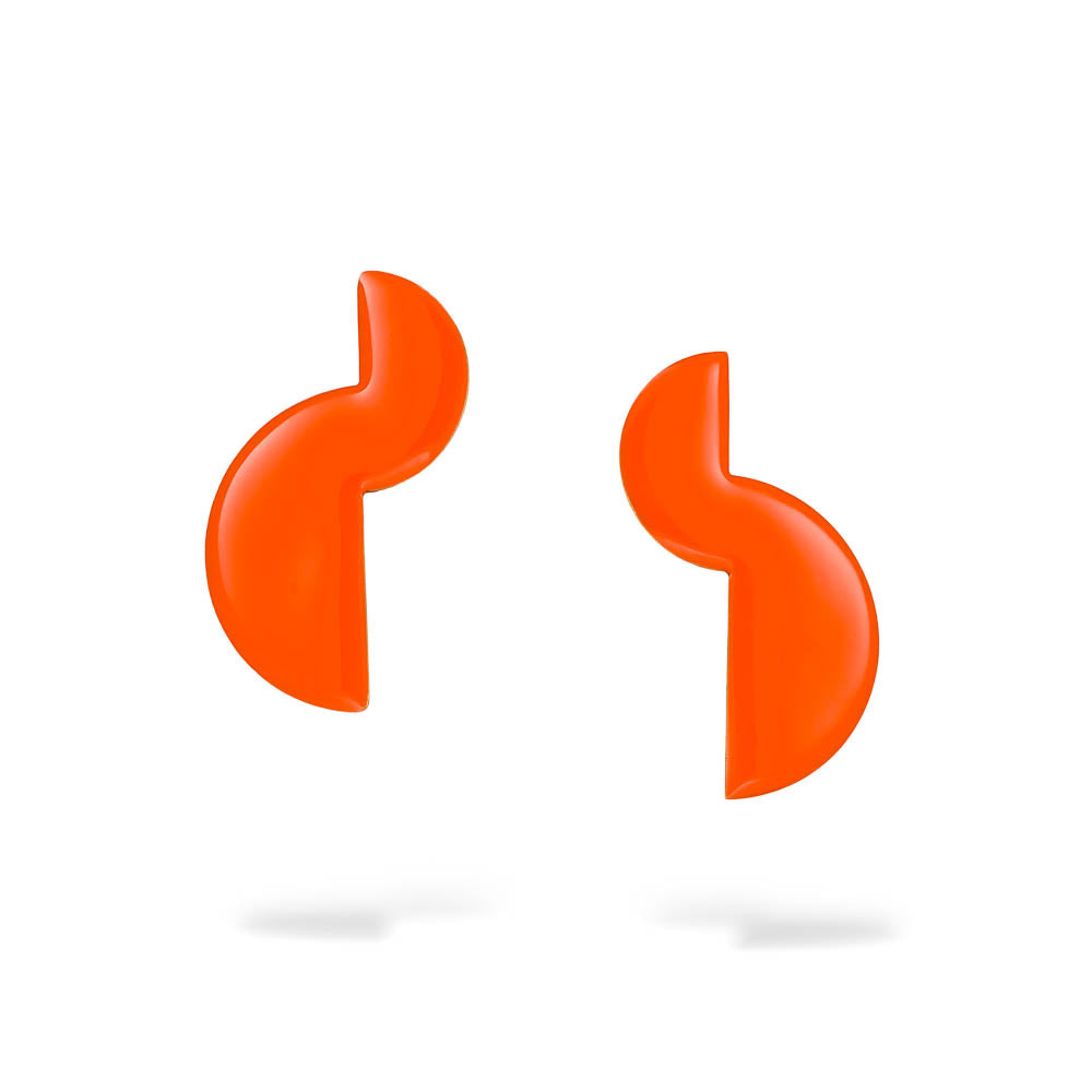 agapi-bau-jewels-balanced-boucles-d-oreilles-orange-mail-5-cm image 1