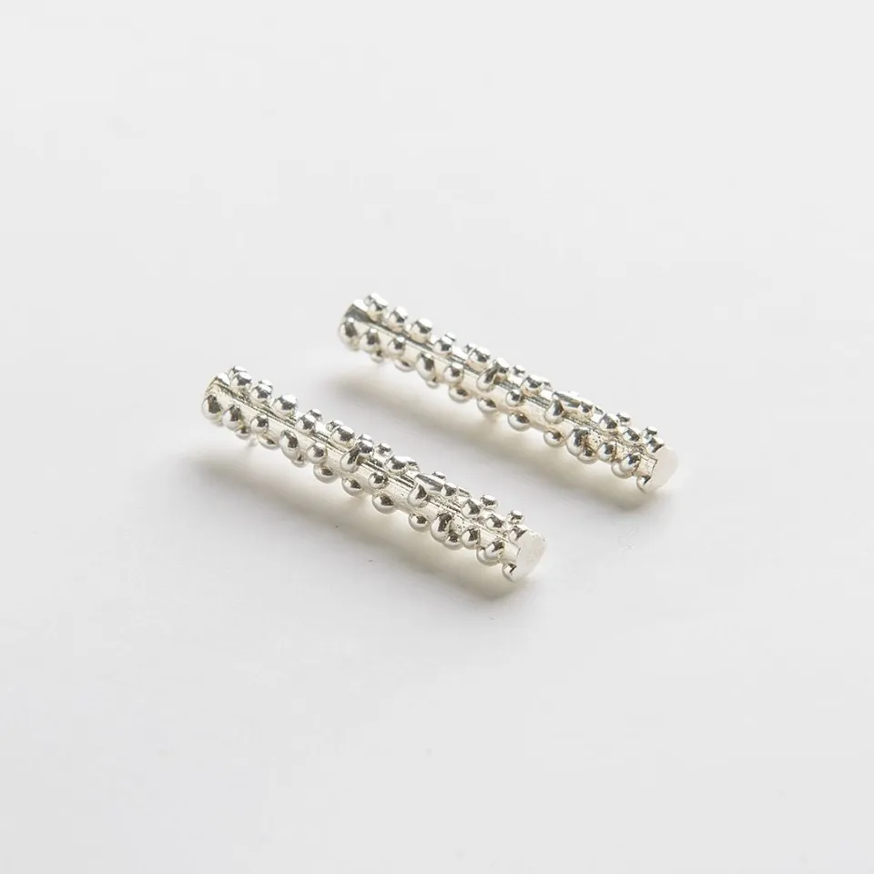 agapi-dropped-bubbles-boucles-medium-full-bubbles-argent image 1