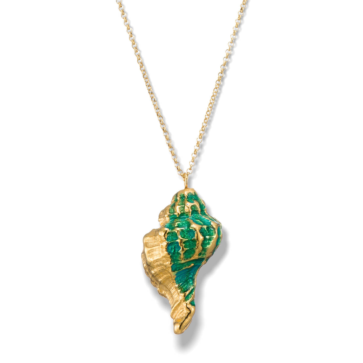 agapi-seastories-big-extravaganza-collier-laiton-turquoise-80-cm image 3