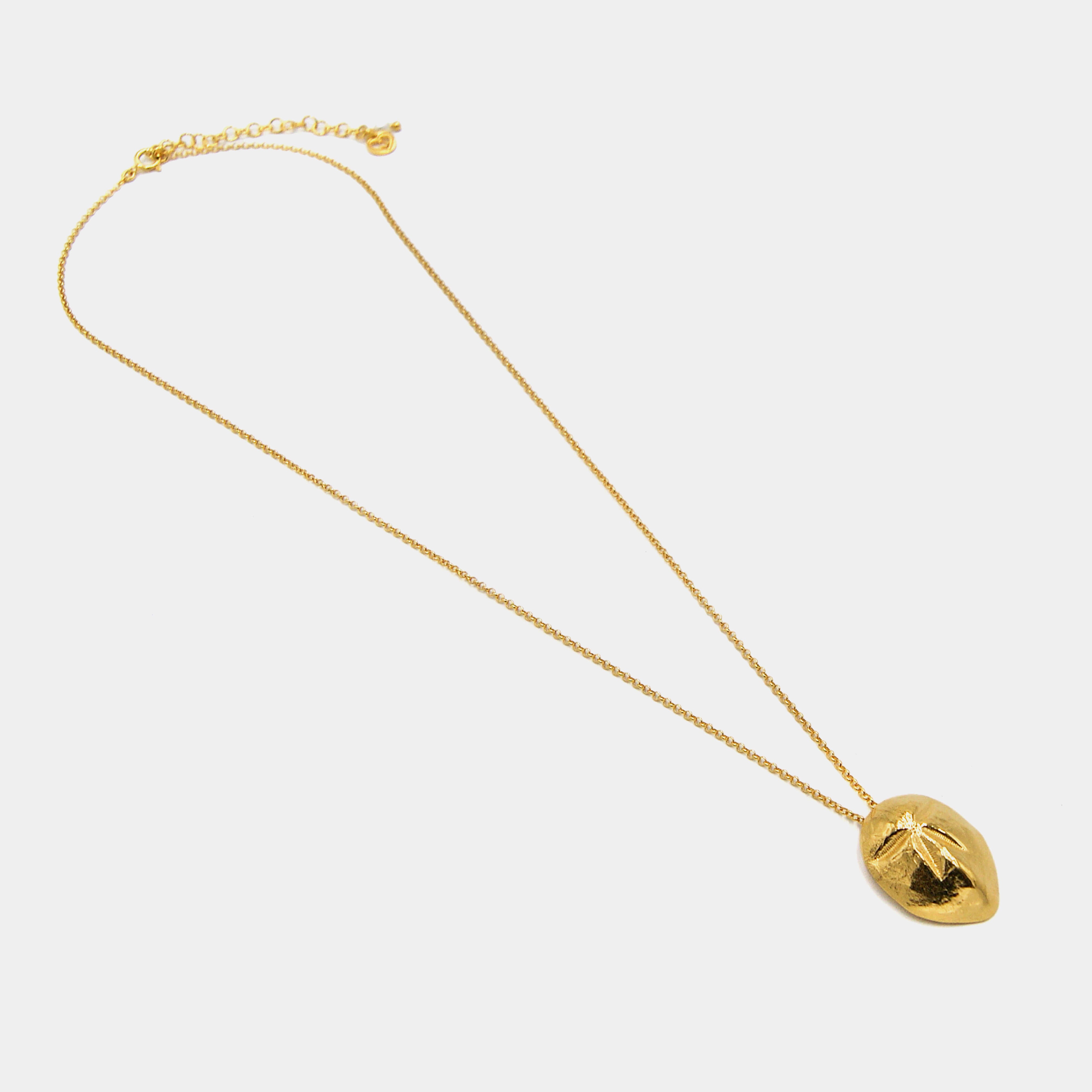 agapi-seastories-mellita-collier-oursin-plaqu-or-45-cm image 4