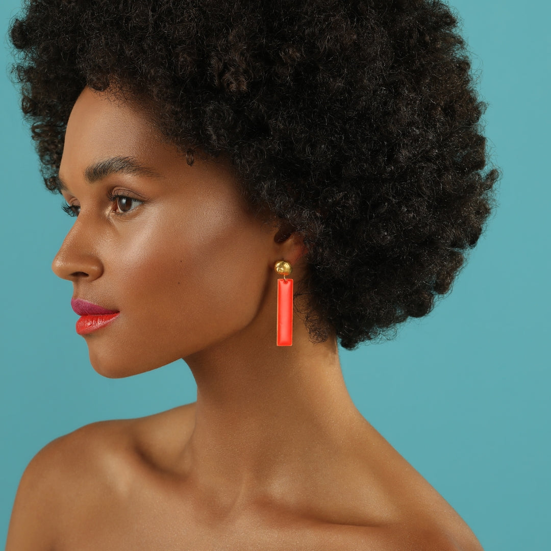 agapi-jewellery-seastories-boucles-escargot-orange-dor-mail image 2