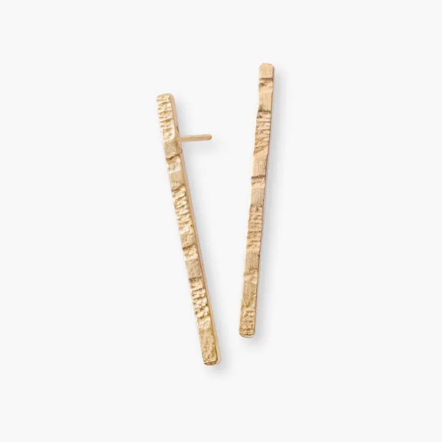 claire-marie-steinmetz-tige-boucles-d-oreilles-vermeil-4-cm image 1