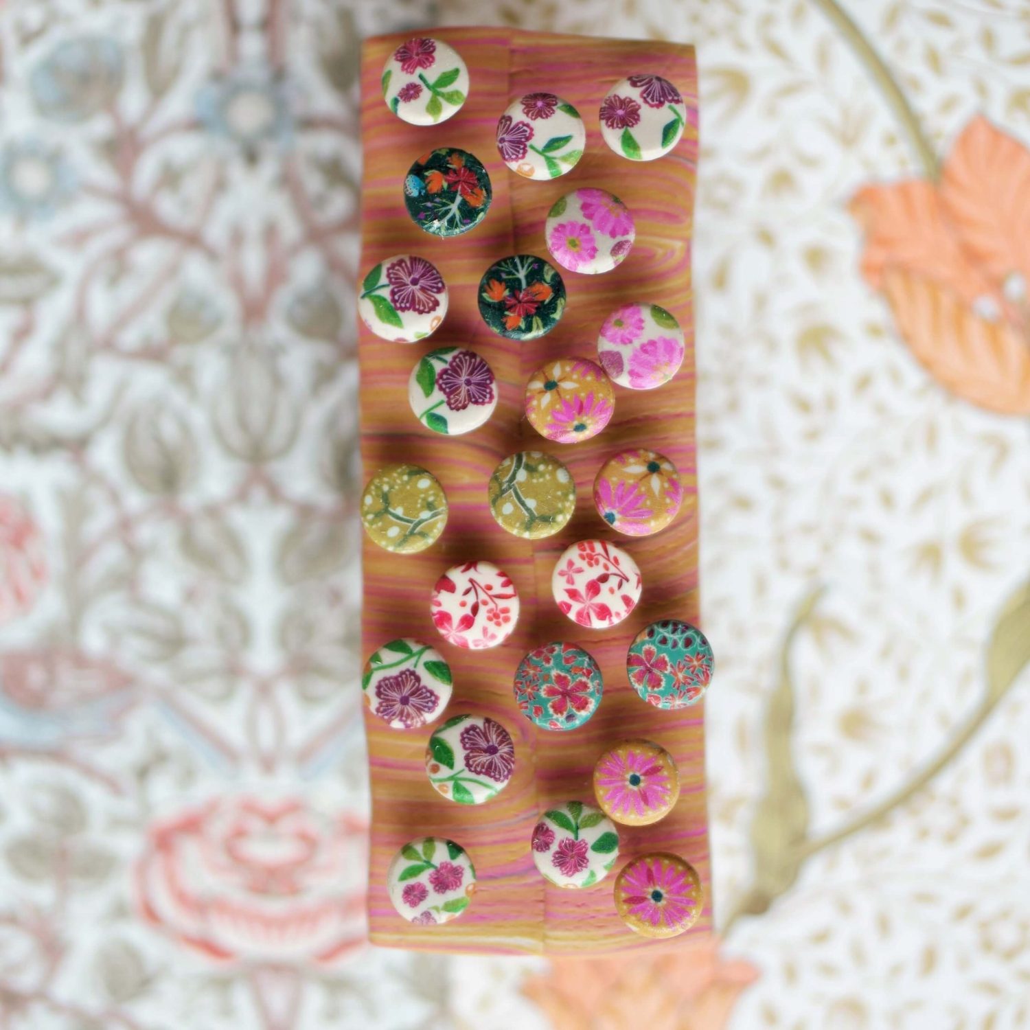 11prunes-puces-d-oreilles-argent-925-motif-color-au-choix image 3