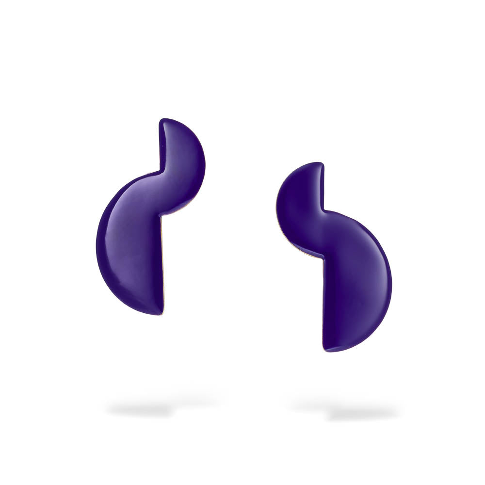 agapi-bau-jewels-balanced-boucles-d-oreilles-mail-violet image 1