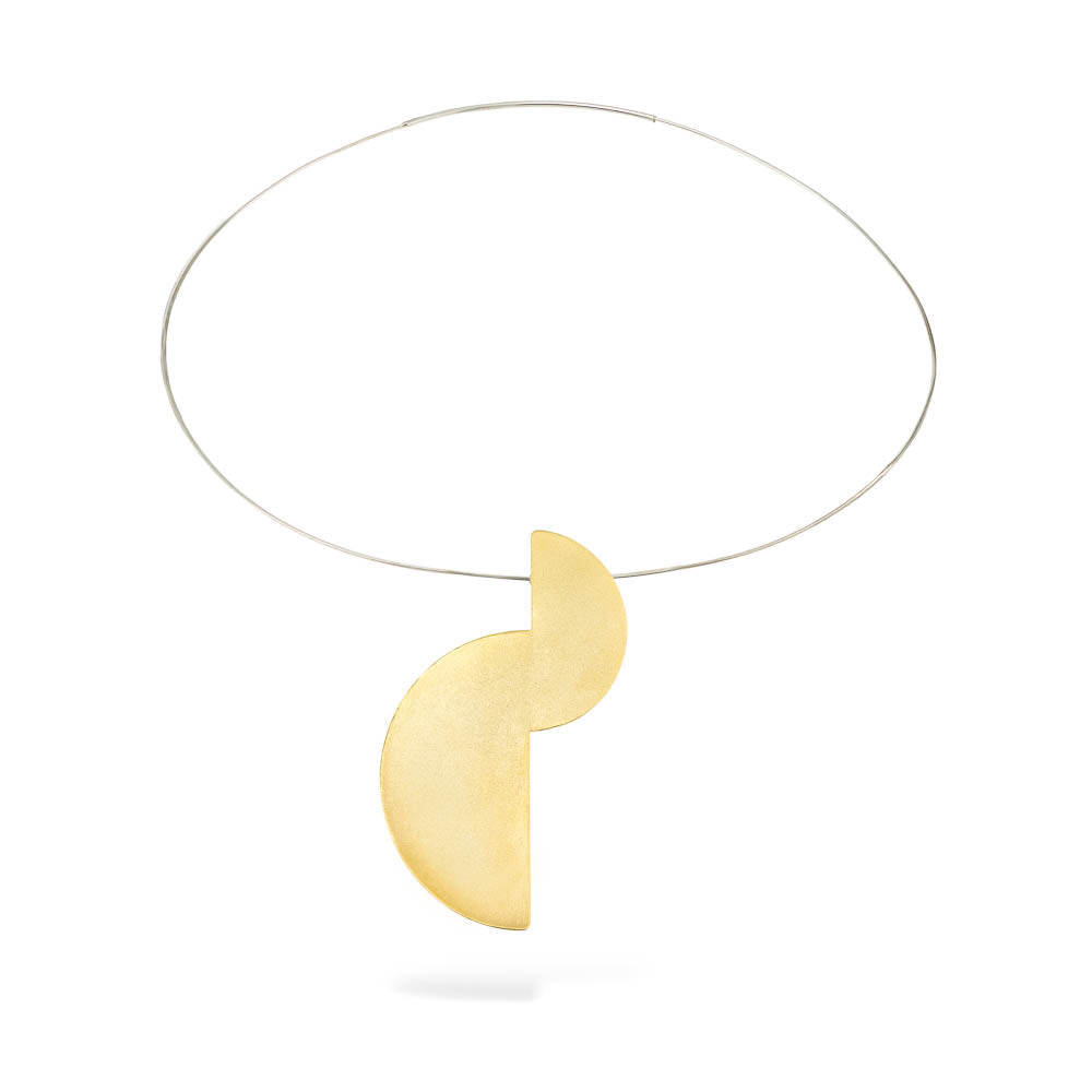 agapi-balanced-ii-collier-ras-cou-cercle-plaqu-or-24k image 1