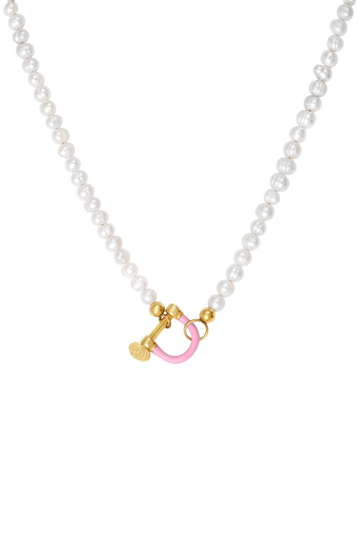 armeria-manilles-collier-perles-eau-douce-manille-or-42-cm image 6
