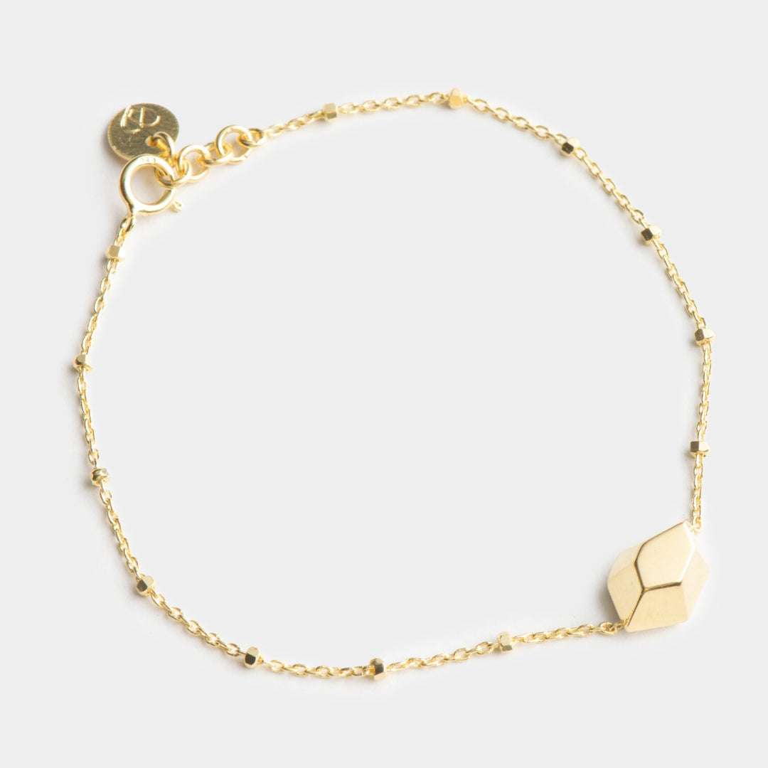 agapi-love-symbols-the-desire-bracelet-plaqu-or-losange image 1